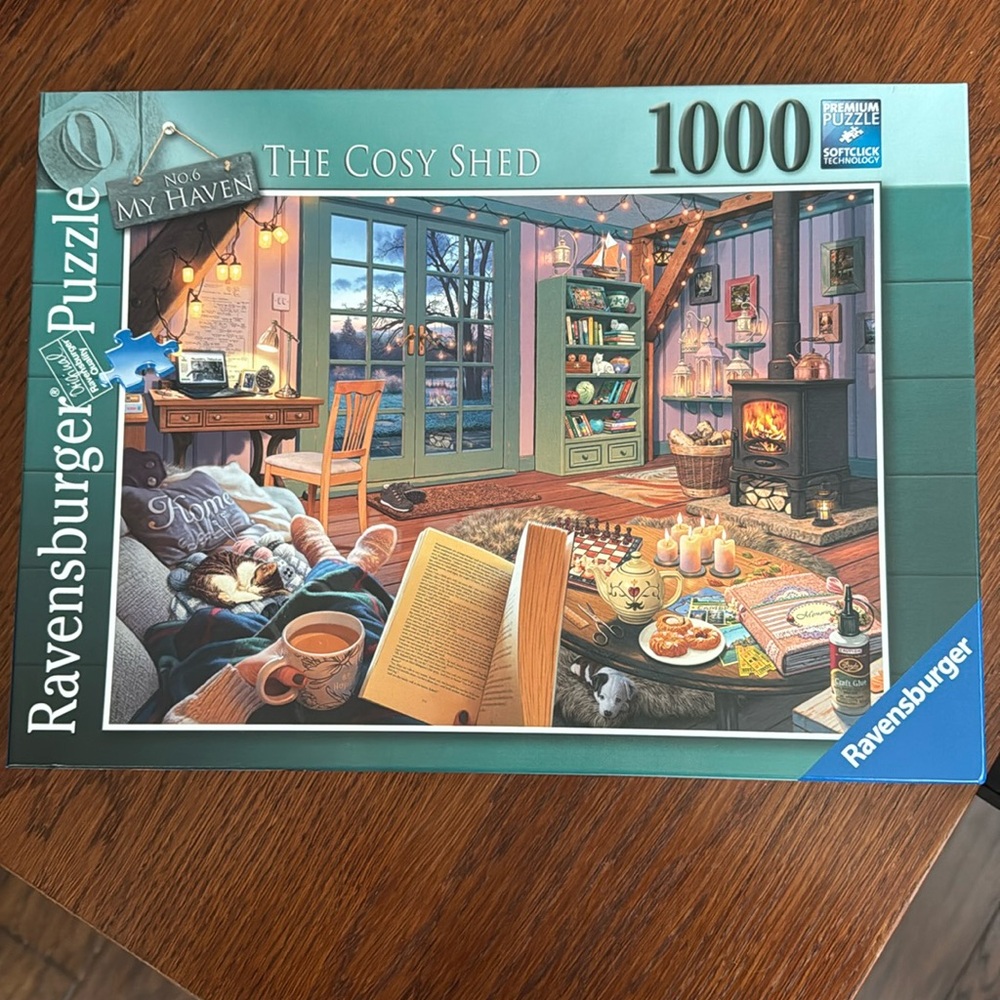 Ravensburger “The Cosy Shed” 1000 piece puzzle